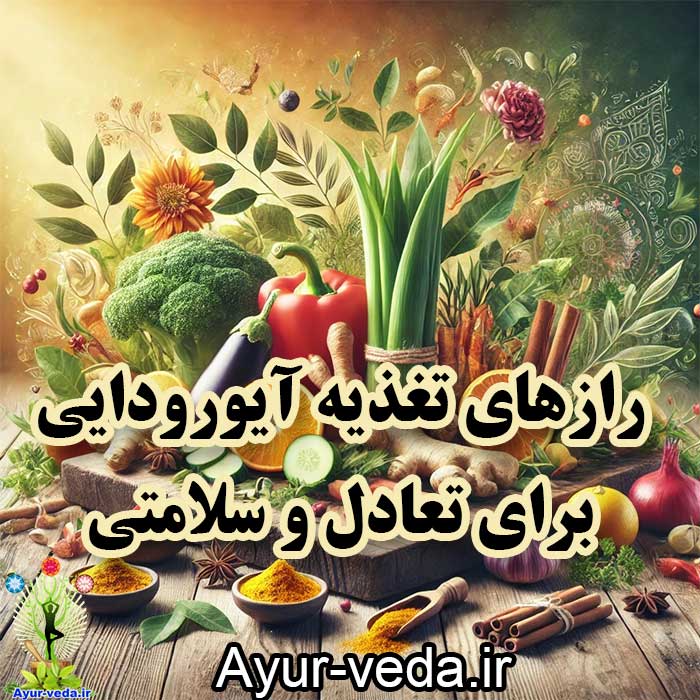 ayurvedic nutrition balance wellness رازهای تغذیه آیورودایی برای تعادل و سلامتی