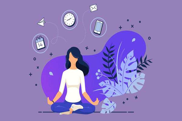 yoga stress یوگا و استرس